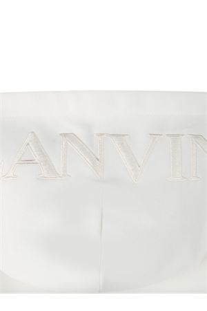 felpa in cotone bianco LANVIN KIDS | N30316N89